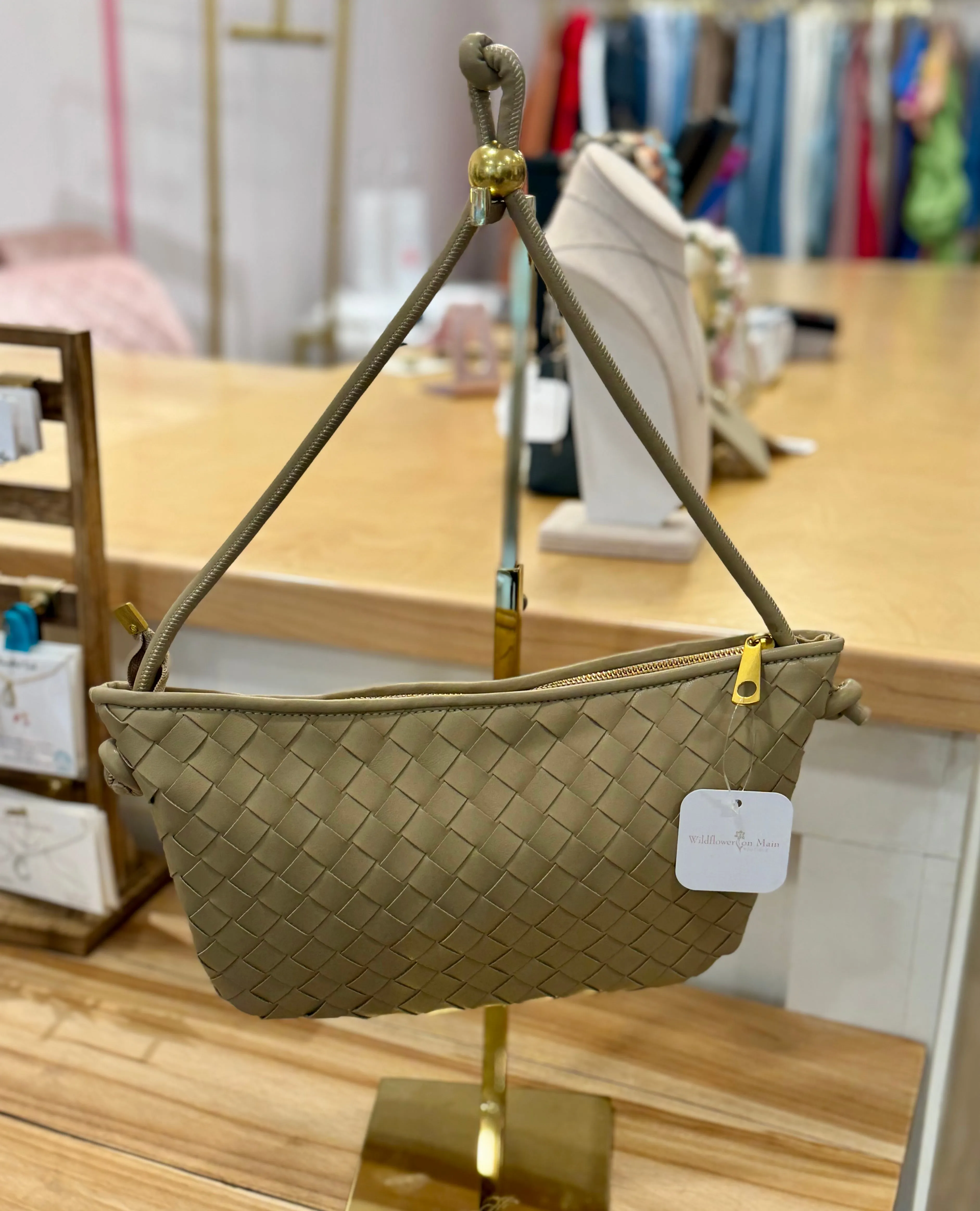 Weaved Shoulder Bags- More Colors
