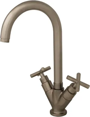 Whitehaus Collection WHLX79572-BN Luxe, Brushed Nickel-PVD
