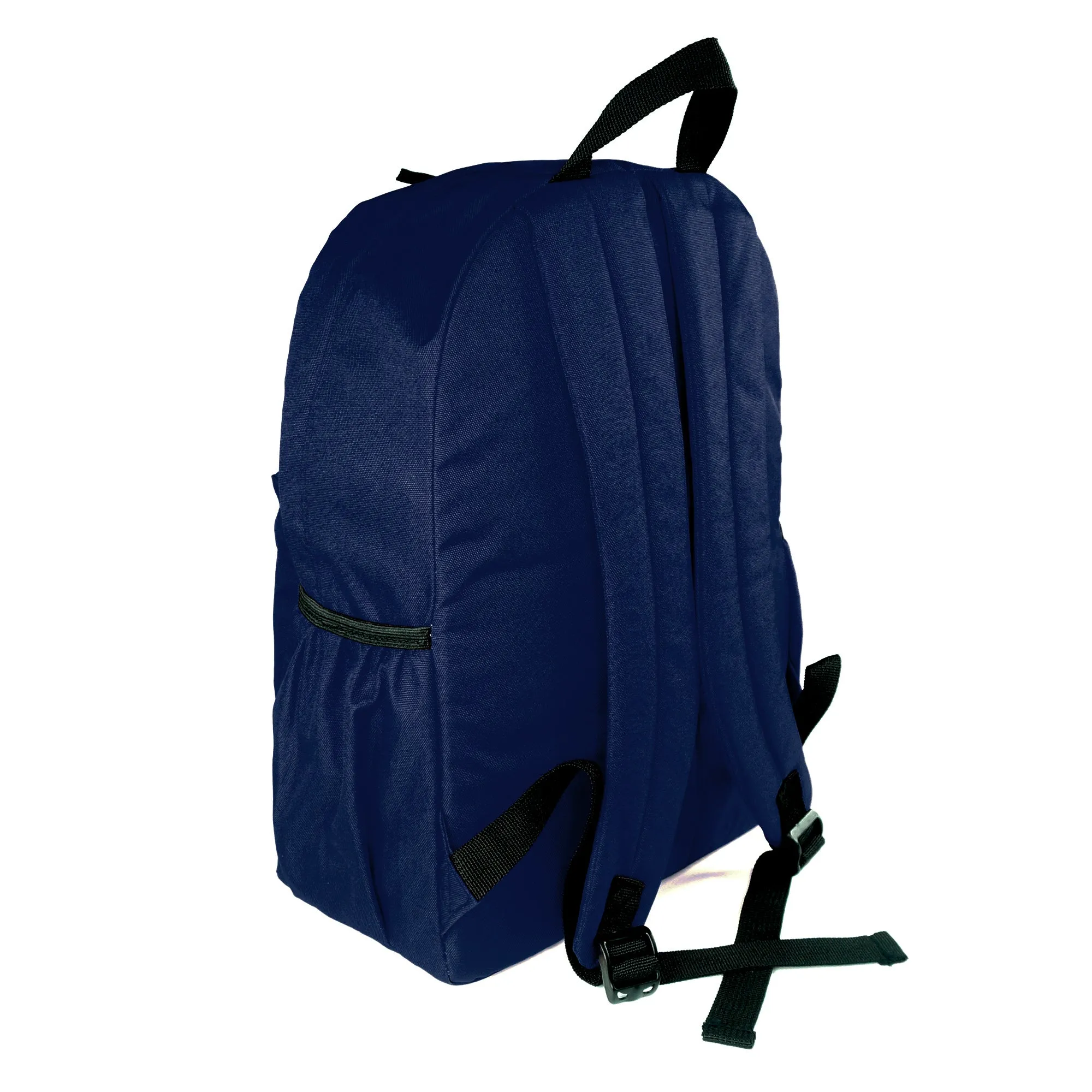 Wholesale Case Lot: 25 pcs Basic 18" School Backpack Simple Student School Bag Lightweight  |||   25 PACKS | $7.99 PER PACK