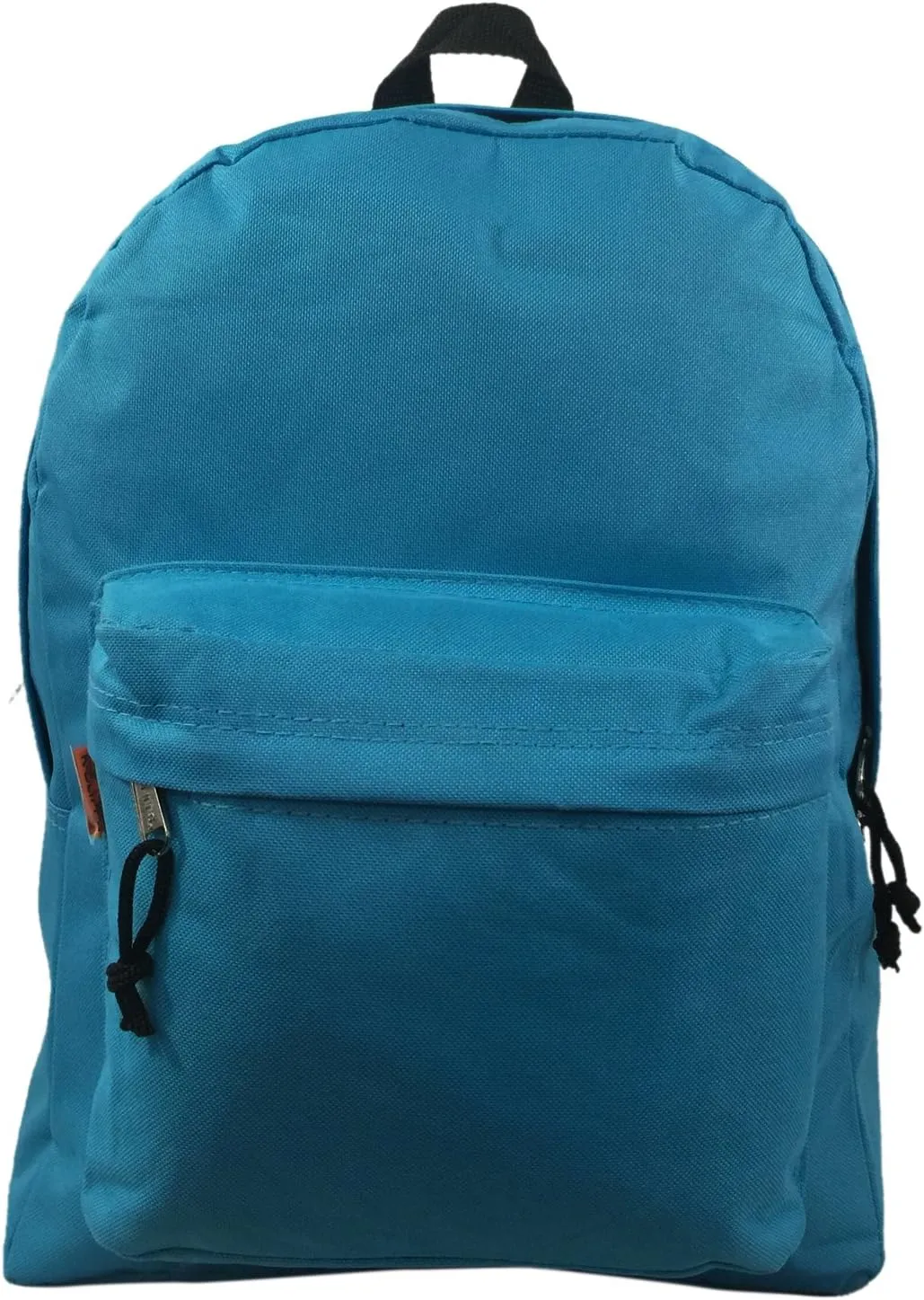 Wholesale Classic Backpack 16 inch Basic Bookbag Bulk Cheap Case Lot of 40pcs Simple Schoolbag Promotional Backpacks Non Profit Student Daypack Assorted Colors