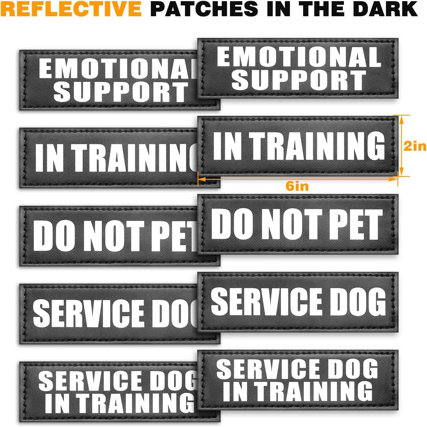 WINSEE Service Dog Vest Harness for Large Dog, Tactical Working MOLLE Vest with 10 Pet Patches, No Pull Heavy Duty Harness for Training Hunting Walking