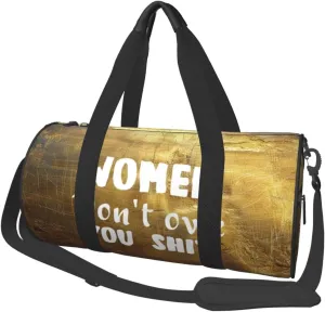 Women Don'T Owe You Shit Duffel Bag Gym Bag Travel Sports Tote Large Foldable Beach Swim Yoga6