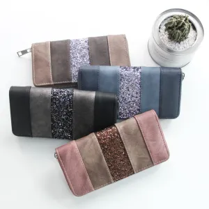 Women's Casual Long Vintage Look Clutch Purse