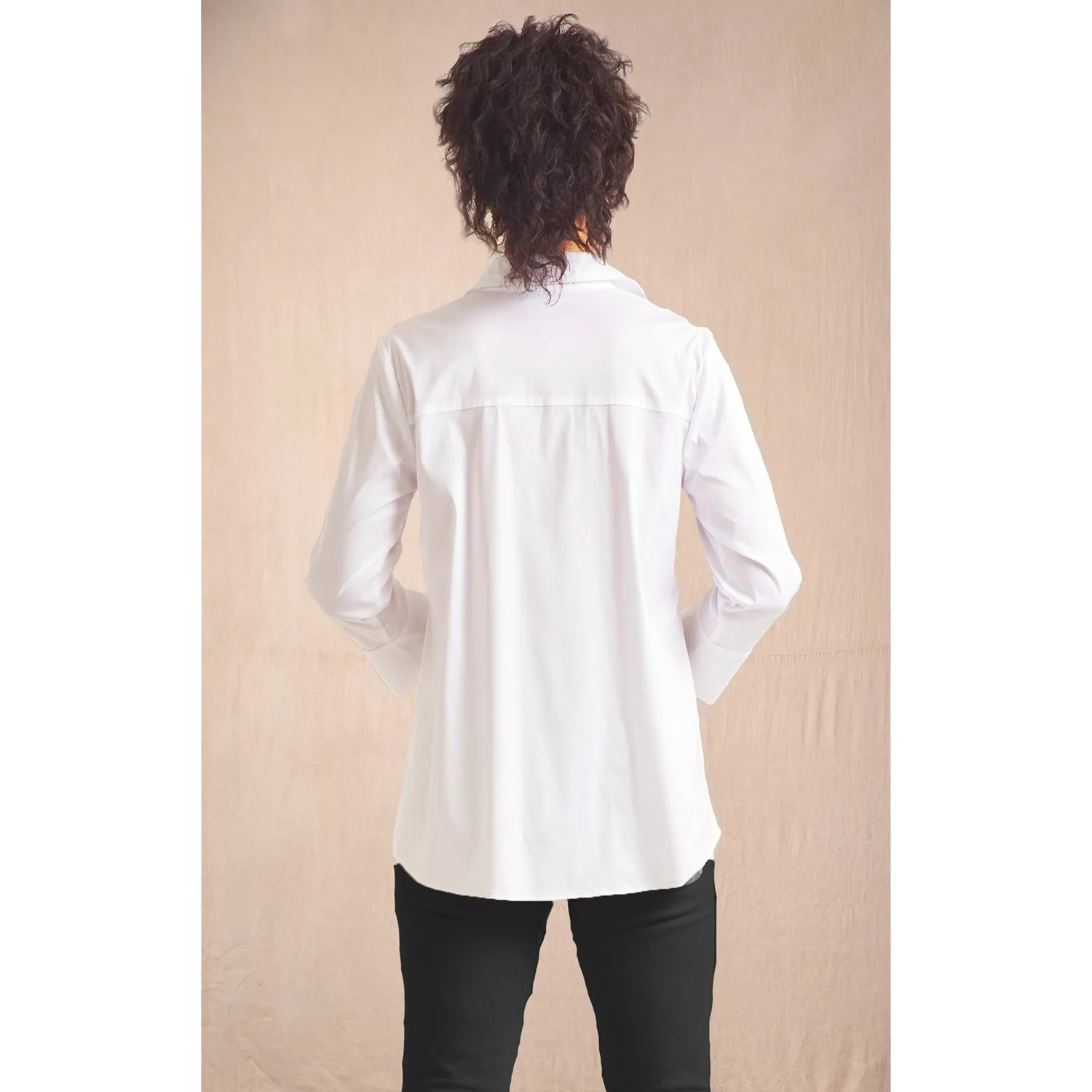 Women's Habitat Hidden Pocket Travel Shirt White