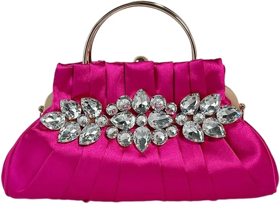 Women's Retro Bag Satchel Evening Bag Crossbody Bag Shoulder Bag Handbag Floral Evening Satchel Purse