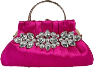 Women's Retro Bag Satchel Evening Bag Crossbody Bag Shoulder Bag Handbag Floral Evening Satchel Purse