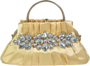 Women's Retro Bag Satchel Evening Bag Crossbody Bag Shoulder Bag Handbag Floral Evening Satchel Purse