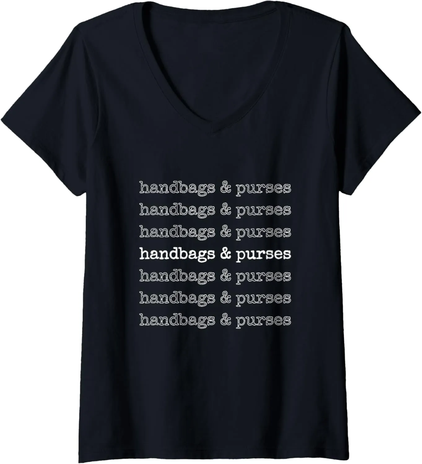Womens Wife Boss's: Handbags & Purses V-Neck T-Shirt