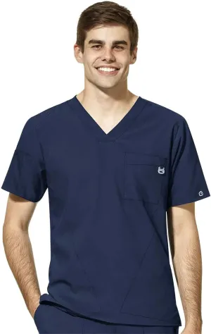 WonderWink Men's V-Neck Top