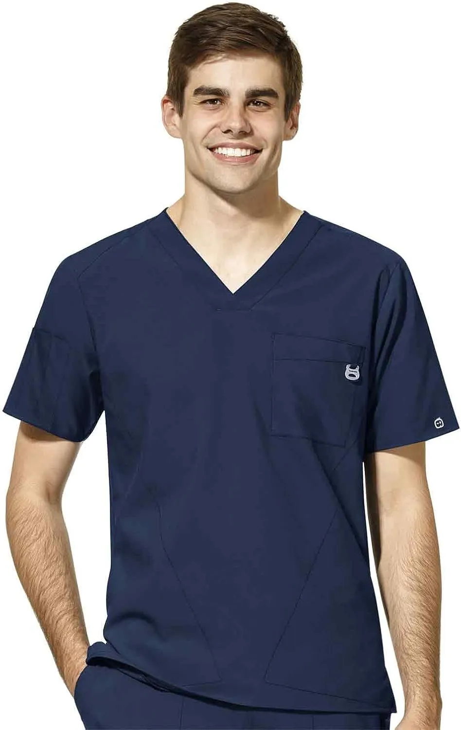 WonderWink Men's V-Neck Top