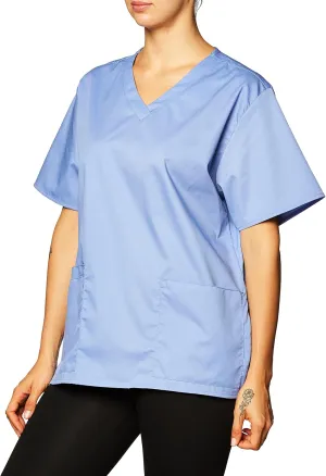 WonderWink Plus Size Women's V-Neck Top
