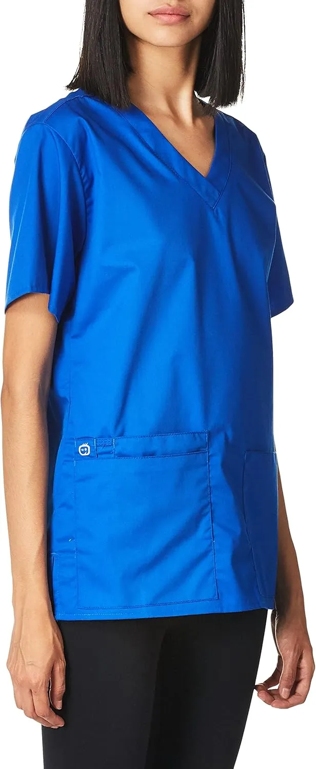 WonderWink Plus Size Women's V-Neck Top