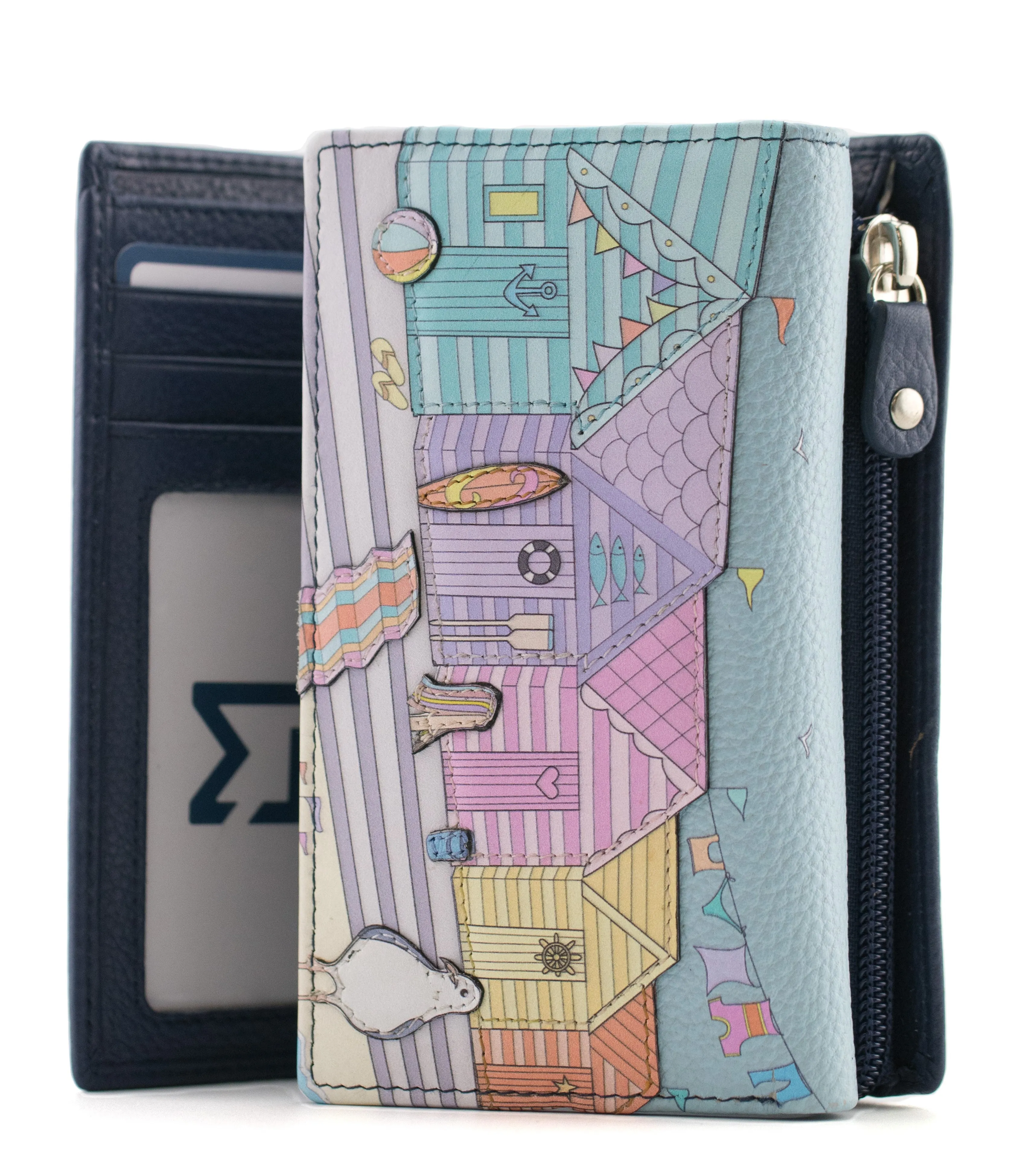 Woolacombe Tri Fold Large Purse
