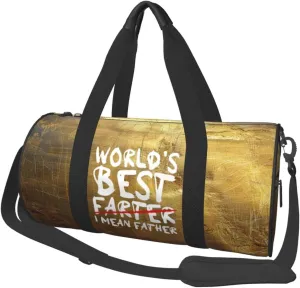 Worlds Best Farter I Mean Father Duffel Bag Gym Bag Travel Sports Tote Large Foldable Beach Swim Yoga5