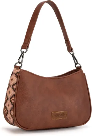 Wrangler Hobo Purse for Women Shoulder Purses Bag with Detachable Strap