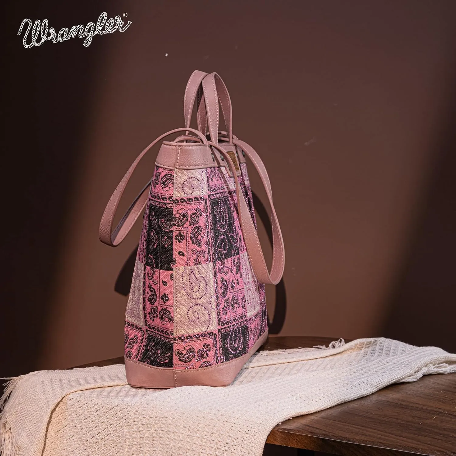 Wrangler Purse, Boutique Western Designer Tote Bag for Women