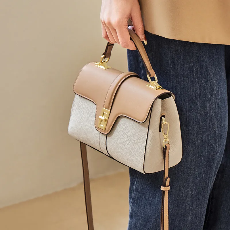 xieyinshe Narandu Handbags Women's  New Women's Crossbody Mom Bag Light Luxury Brands Shoulder Bag Genuine Leather Women's Bag