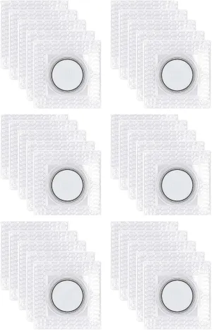 XILEWHZF 30 Pairs Hidden Sew Magnetic Snap, Invisible Hidden Sew in PVC Hidden Purse Closure Fastener Magnetic Snap Magnet Fastener for Handbag Clothing Clasp DIY Craft Sewing Tools(1.18 Inches)