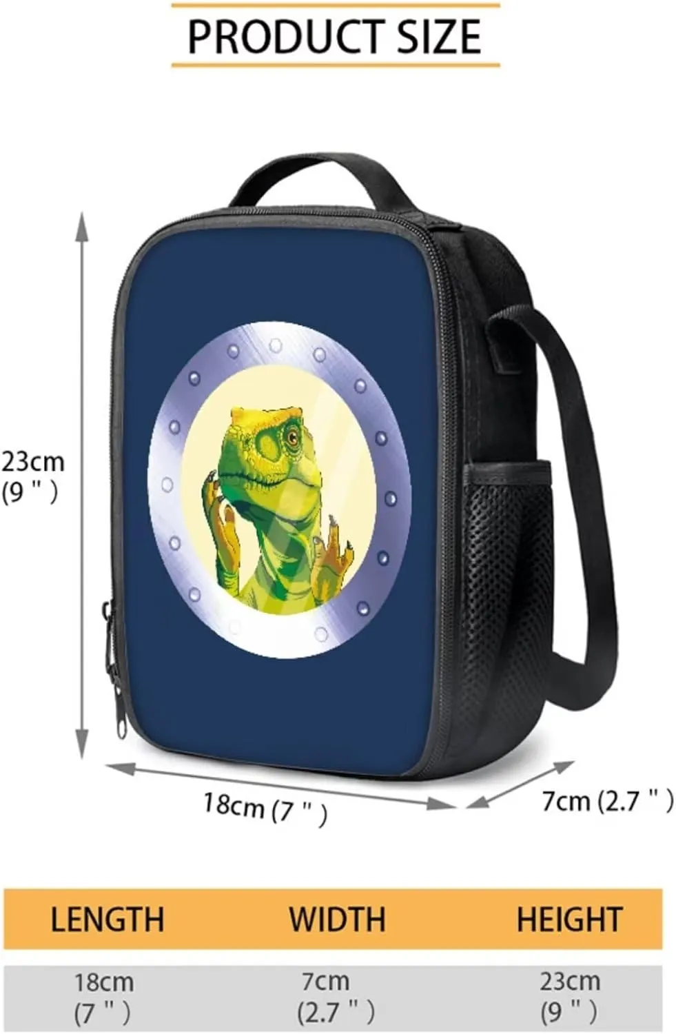 Xoenoiee Cute Dinosaur Pattern Kids Backpack Set for Boys Girls 17in School Backpack & Lunch Bag & Pencil Bag 3 in 1 Set for School Picnic Travel