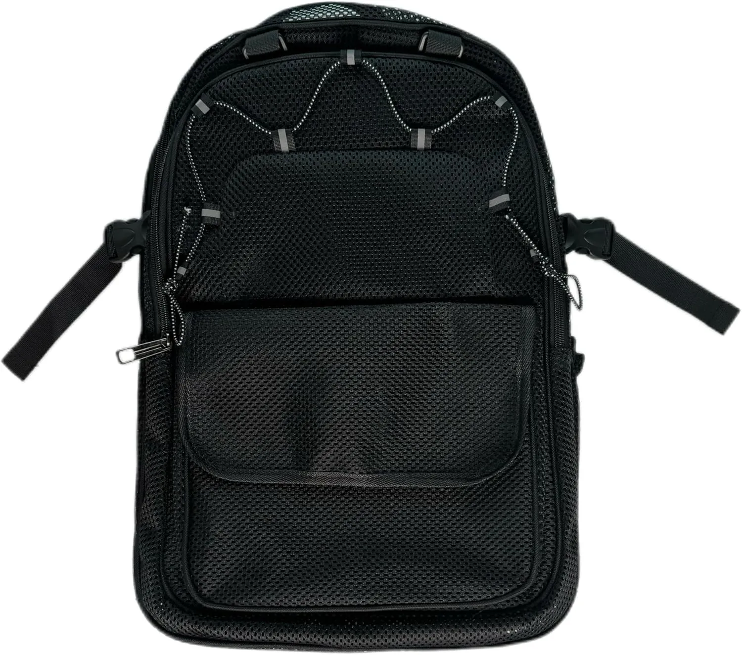 XXLarge Mesh Backpack for School -20.5" * 13.8" with Reflective Strips, See Through Travel Backpack for Women Men Beach Outdoor