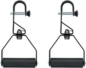 Yes4All Rotating Pull Up Handles for Pull Up Bar/Pull Up Grips/Barbell handles with Non-Slip & Foam Pad Grips - Twist Motion for Strength Training Workout