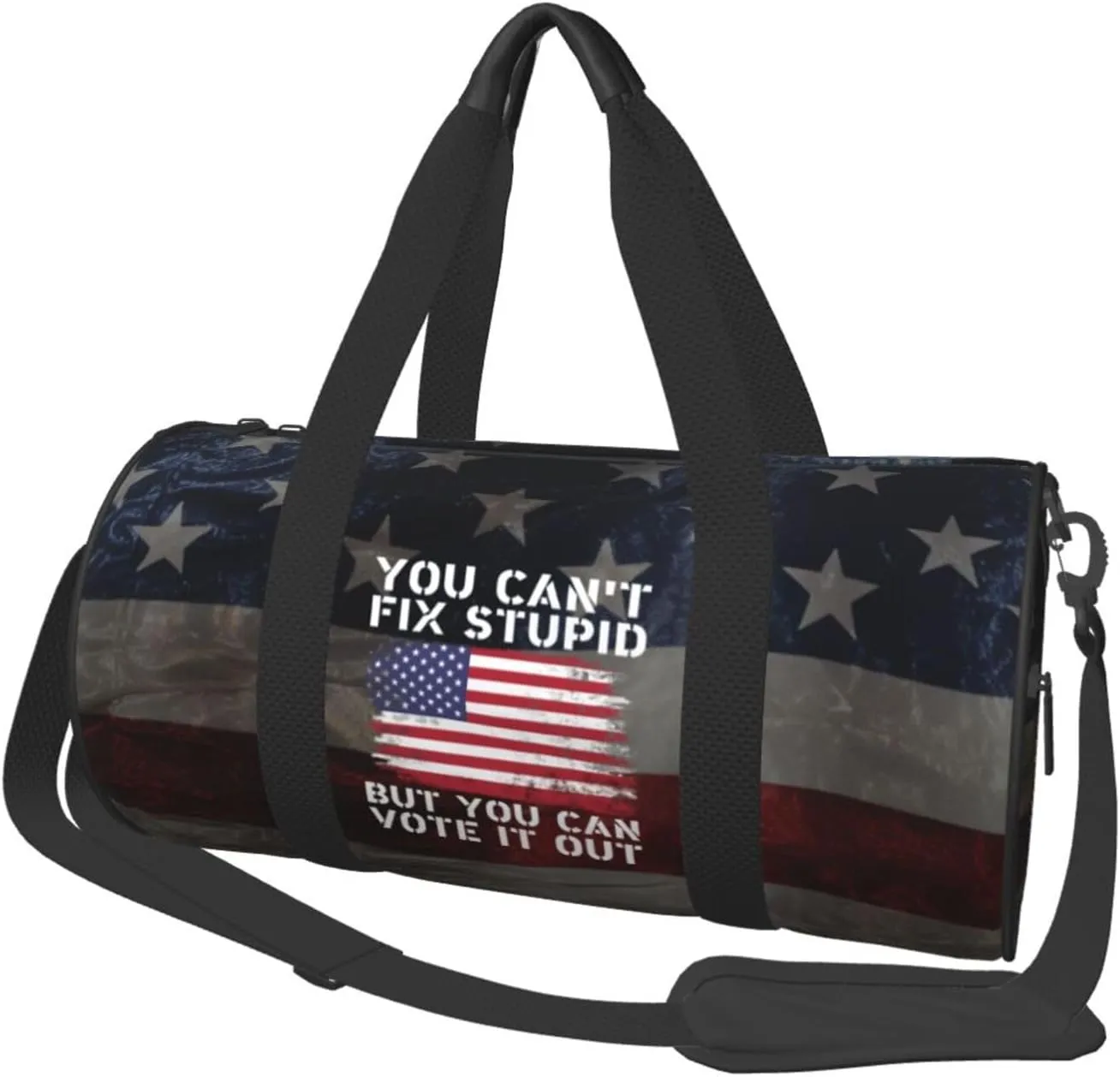 You Can'T Fix Stupid But You Can Vote It Out Duffel Bag Gym Bag Travel Sports Tote Large Foldable Beach Swim Yoga0