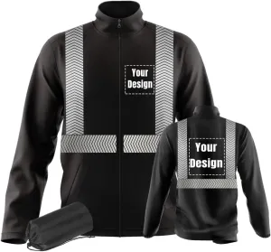 YOWESHOP Hi Vis Reflective Safety Jackets Customize Logo Lightweight Shirts Light and thin Workwear