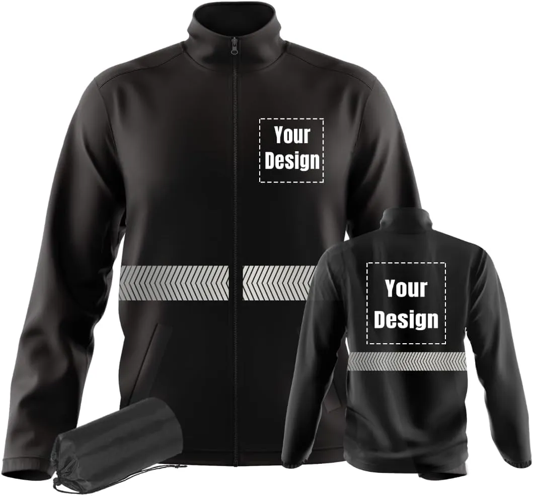YOWESHOP Hi Vis Reflective Safety Jackets Customize Logo Lightweight Shirts Light and thin Workwear