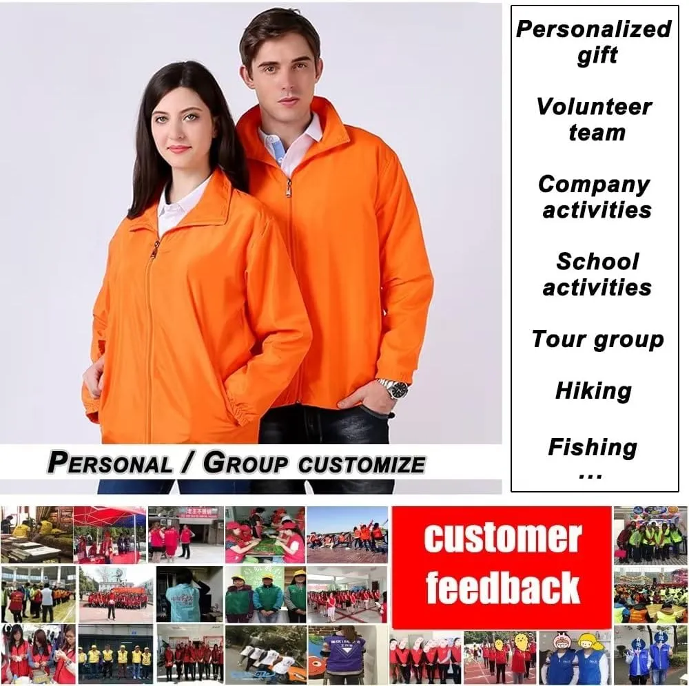 YOWESHOP Hi Vis Reflective Safety Jackets Customize Logo Lightweight Shirts Light and thin Workwear
