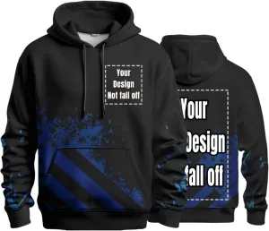 YOWESHOP High Visibility Reflective Safety Hoodie Customize Logo Protective Workwear Team Uniform